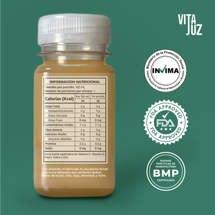 Shot de Jengibre VitaJuz